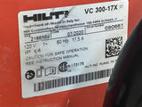 Hilti VC 300-17X Universal 17 Gal. Wet Dry Vacuum Cleaner with Auto Filter Cleaner 300 CFM