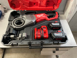 Like New Milwaukee Cordless  Pipe Threader M18