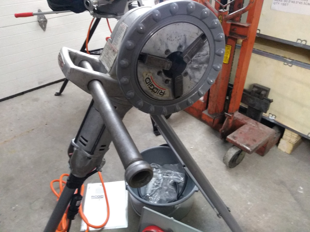 Used Ridgid 270 Pipe Threading Machine – Benchmark Ltd.