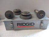 Ridgid 48412 Roll Set for 1" and 1-1/4" - 1-1/2" with Carry Case for 918 Groover